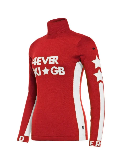 GOLDBERGH SARGANS KNIT SWEATER Flame - Afbeelding 3