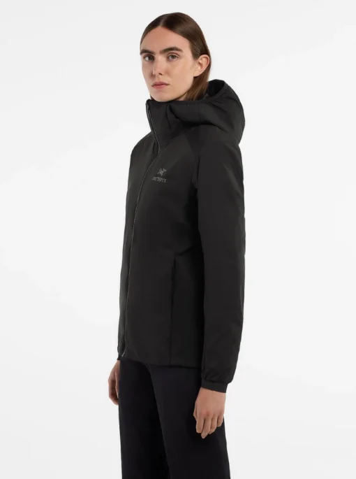 ARC'TERYX ATOM LT HOODY WOMEN Black - Afbeelding 6