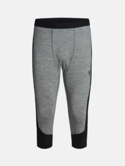 PEAK PERFORMANCE MEN'S MAGIC SHORT JOHNS Grey Melange / Black