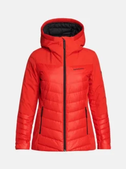 PEAK PERFORMANCE BLACKFIRE DOWN JACKET WOMEN Racing Red