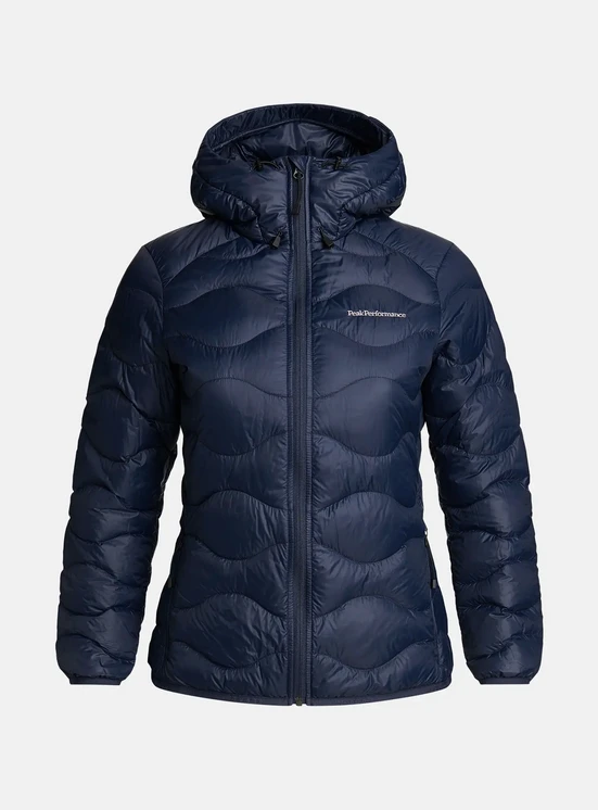 PEAK PERFORMANCE HELIUM DOWN HOOD WOMEN Blue Shadow