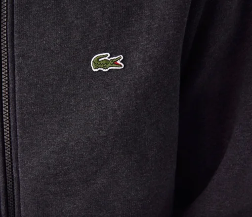 LACOSTE SWEATER MET RITSSLUITING Gris - Afbeelding 2
