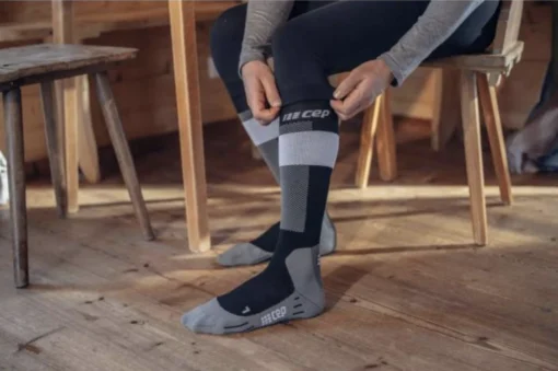 CEP Merino Socks Skiing Tall V2 Compressie Men - Afbeelding 4